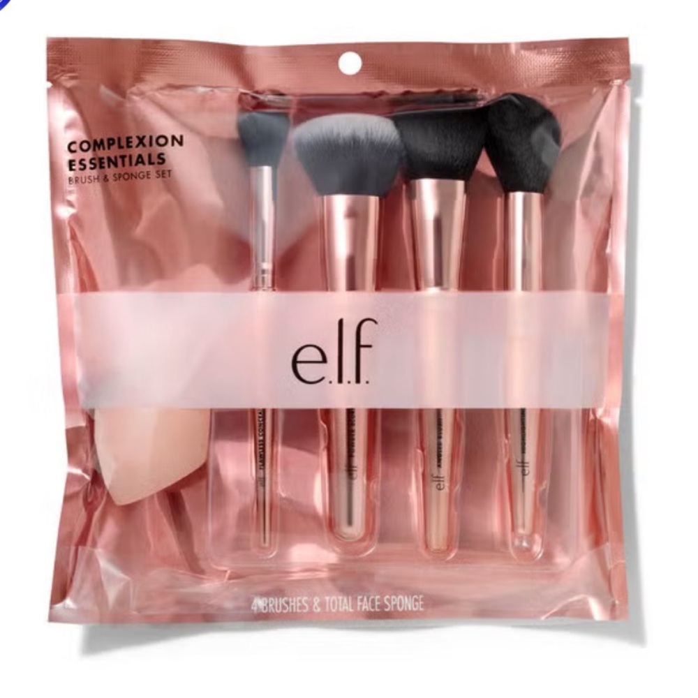 e.l.f. Complexion Essentials Brush & Sponge Set